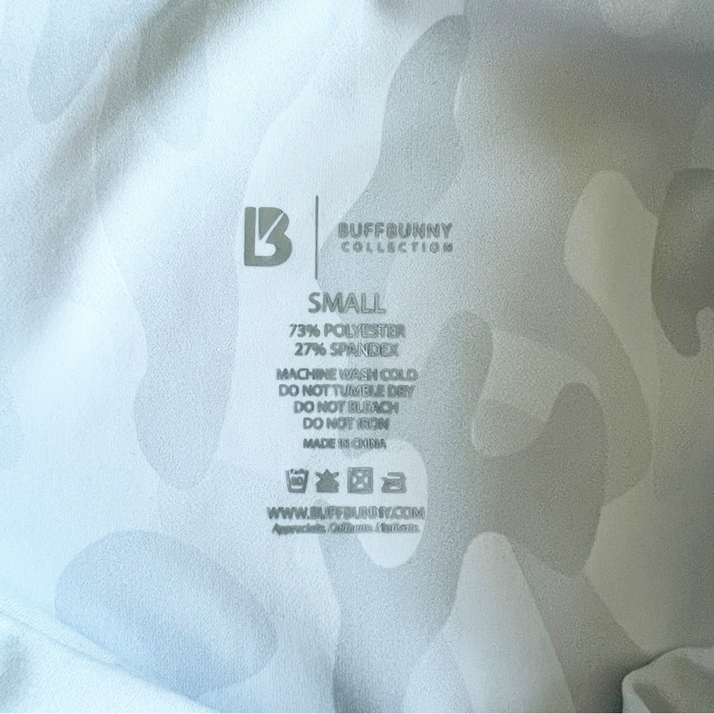 BuffBunny Collection Limitless Camo Biker Shorts View 5